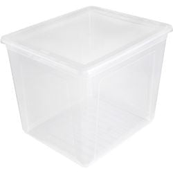 Opbevaringsboksholder 10580 30 l gennemsigtig