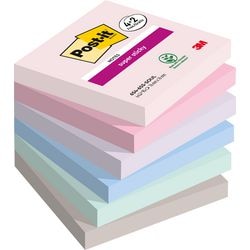 Post-it super sticky super sticky notes post-it 654-sssoul-p4+2 grijs