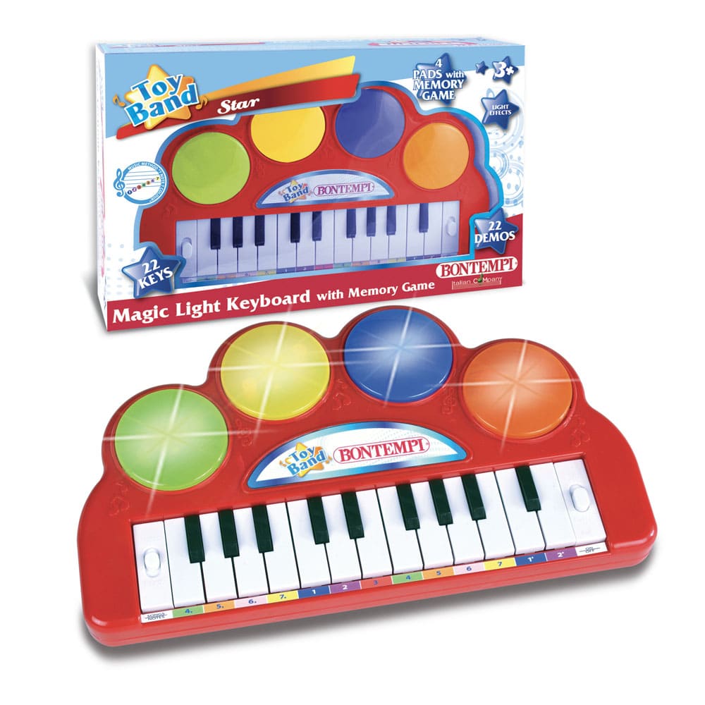 Van der Meulen Bontempi magisk lys keyboard