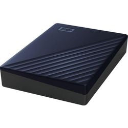 Harddisk western digital mit pas til mac blå