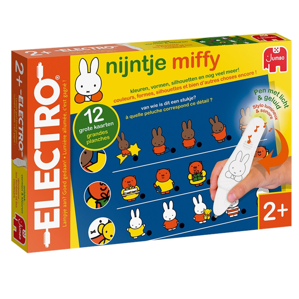 Jumbo Miffy elektrovidunder pen