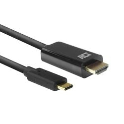 USB-C til HDMI kabel act black ac7315