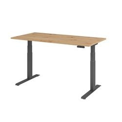 Bach siddestående arbejdsstationshammer xdkb16 160 x 80 cm