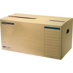 Arkivæske elba 100421124 a4 brun 10 stk