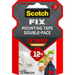 Montagetape scotch fix extreme interior 19 mm