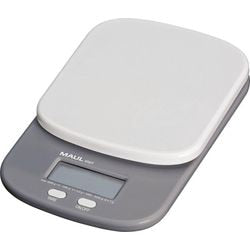 Maul startbogstavvægt 2 kg - grå - plastik - 1 stk - 17 x 11 x 2,5 cm -