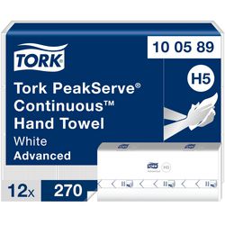 Håndklæde tork h5 advanced hvid