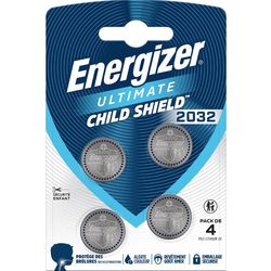 Enerdis energizer knapcelle ultimativ lithium 3v cr2032 (4 stk)