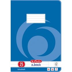 Skrift bl herlitz a4 16 ark 25 hvirvel