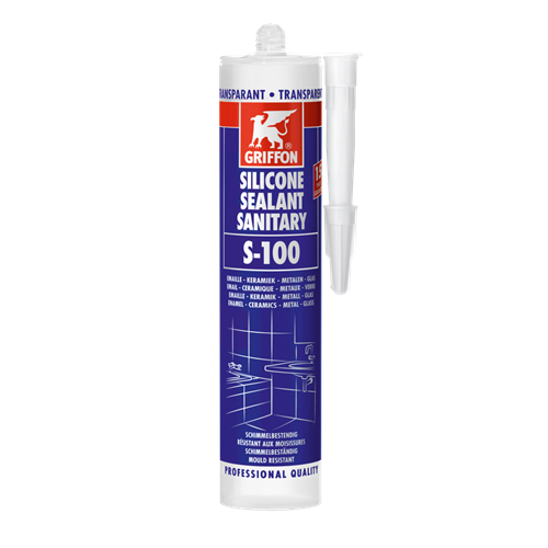 Griffon silikone fugemasse s-100 hvid 310ml
