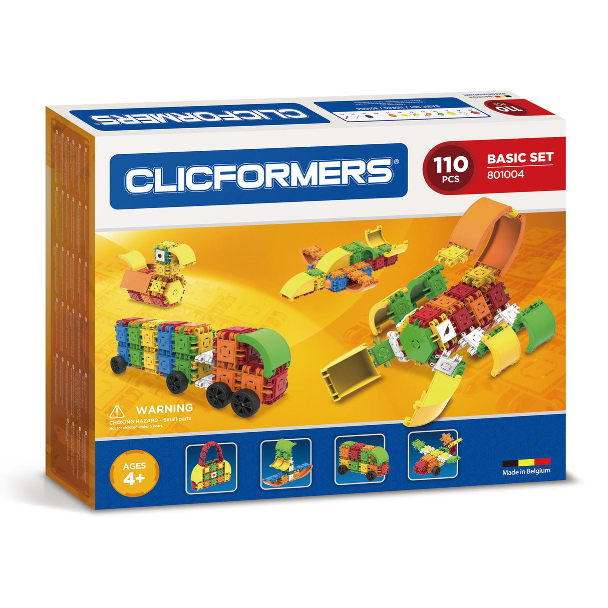 Clicformers grundsæt, 110 stk.