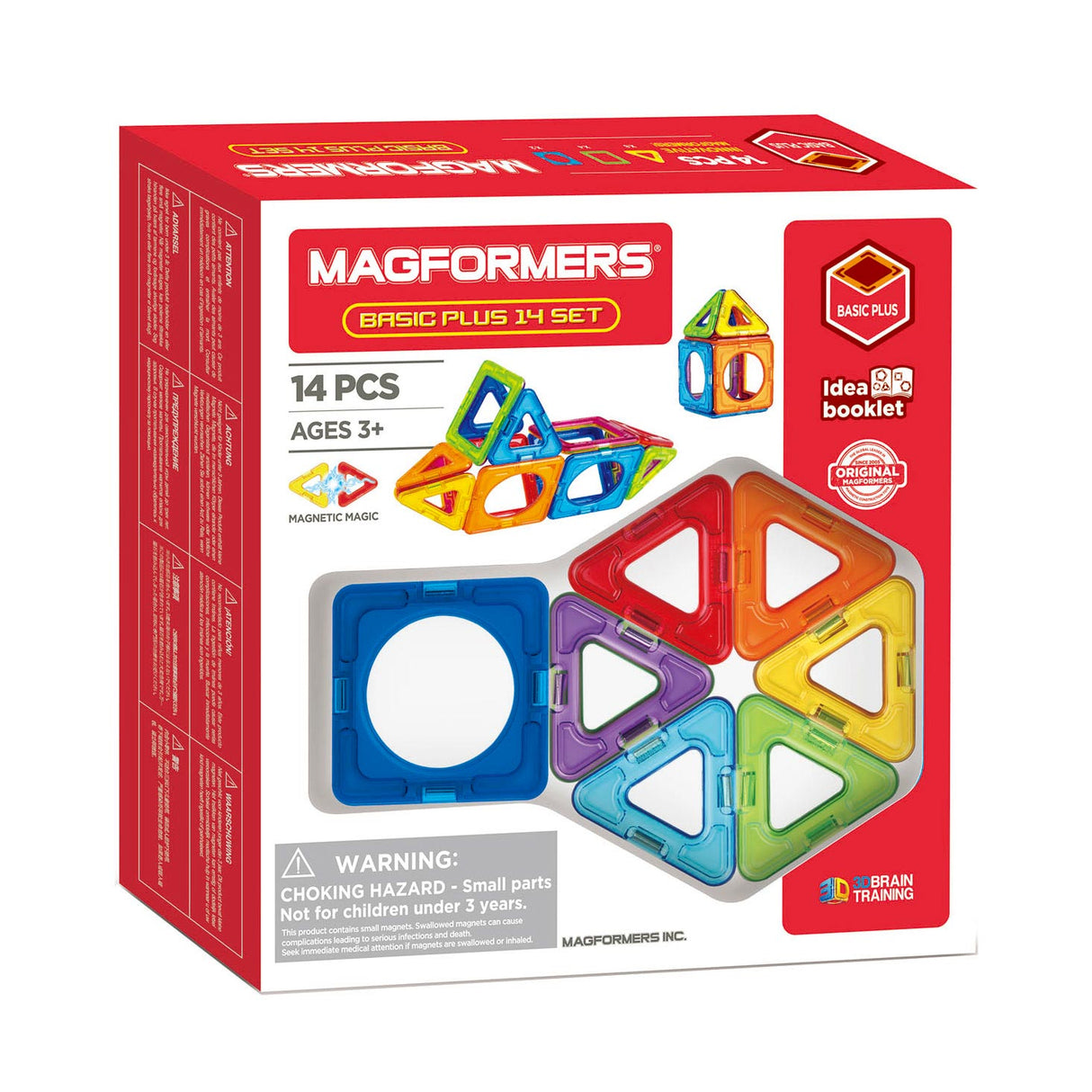 Magformers grundsæt plus, 14 stk.