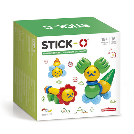 Stick-o skovvennesæt, 16 stk.