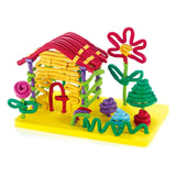 Clics spaghettiez 3d art fleksible byggepinde, 160 stk.