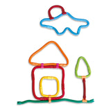 Clics spaghettiez 3d art fleksible byggepinde, 160 stk.