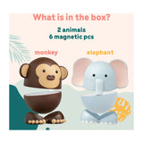 CLICS MAGIMALS WILLE WIBLY SAFARI Magnetisk træk