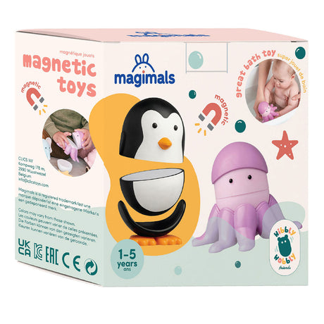 Clics magimals slingrende sealife magnetisk legetøj