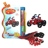Clics spaghettiez wiggly roadsters fleksible byggestænger, 46 stk.