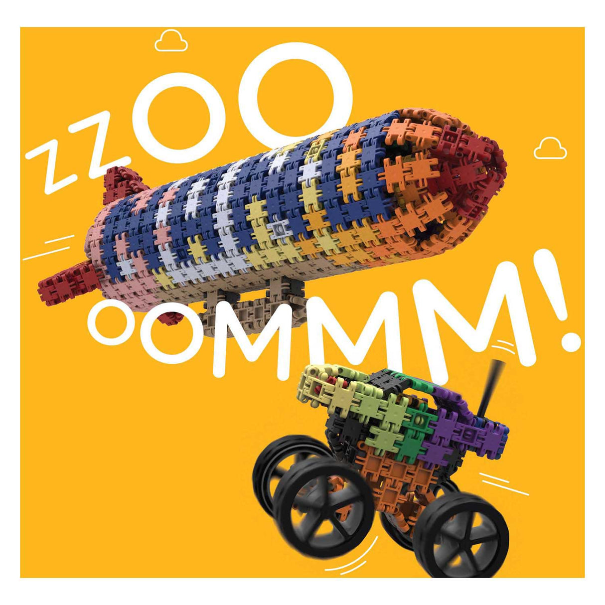 Clics nano - creative builders byggesæt - 1000 stk.