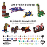 Clics nano - creative builders byggesæt - 1000 stk.