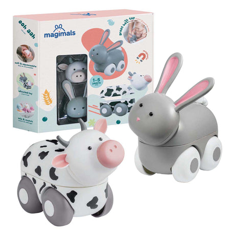 Clics magimals wheely farm box - 6 stk.