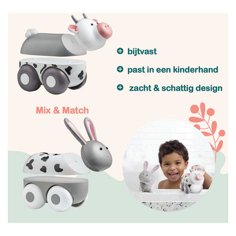 Clics magimals wheely farm box - 6 stk.
