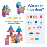 Clics cubixx magnetisk byggelegetøj - 22 stk.