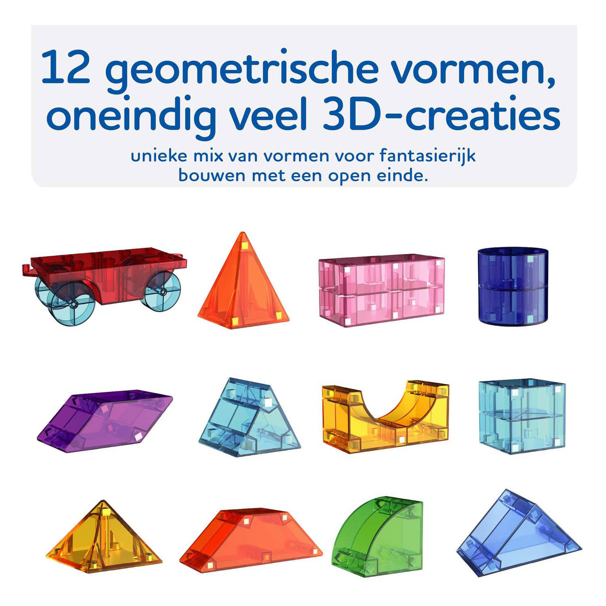 Clics cubixx magnetisk byggelegetøj - 64 stk.