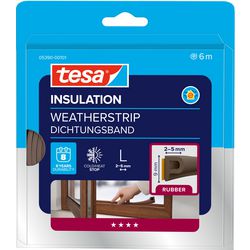Tesa p-profil 05390-00101-00 tætningstape moll brun (L x B) 6 m x 9 mm 1 stk.