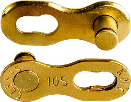 KMC cykelkæde mangler link 10r guld 5,88 mm