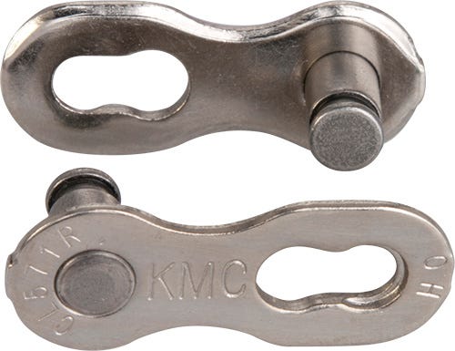 KMC MissingLink 7 8R EPT Bicycle Lock 7,3 mm sølv