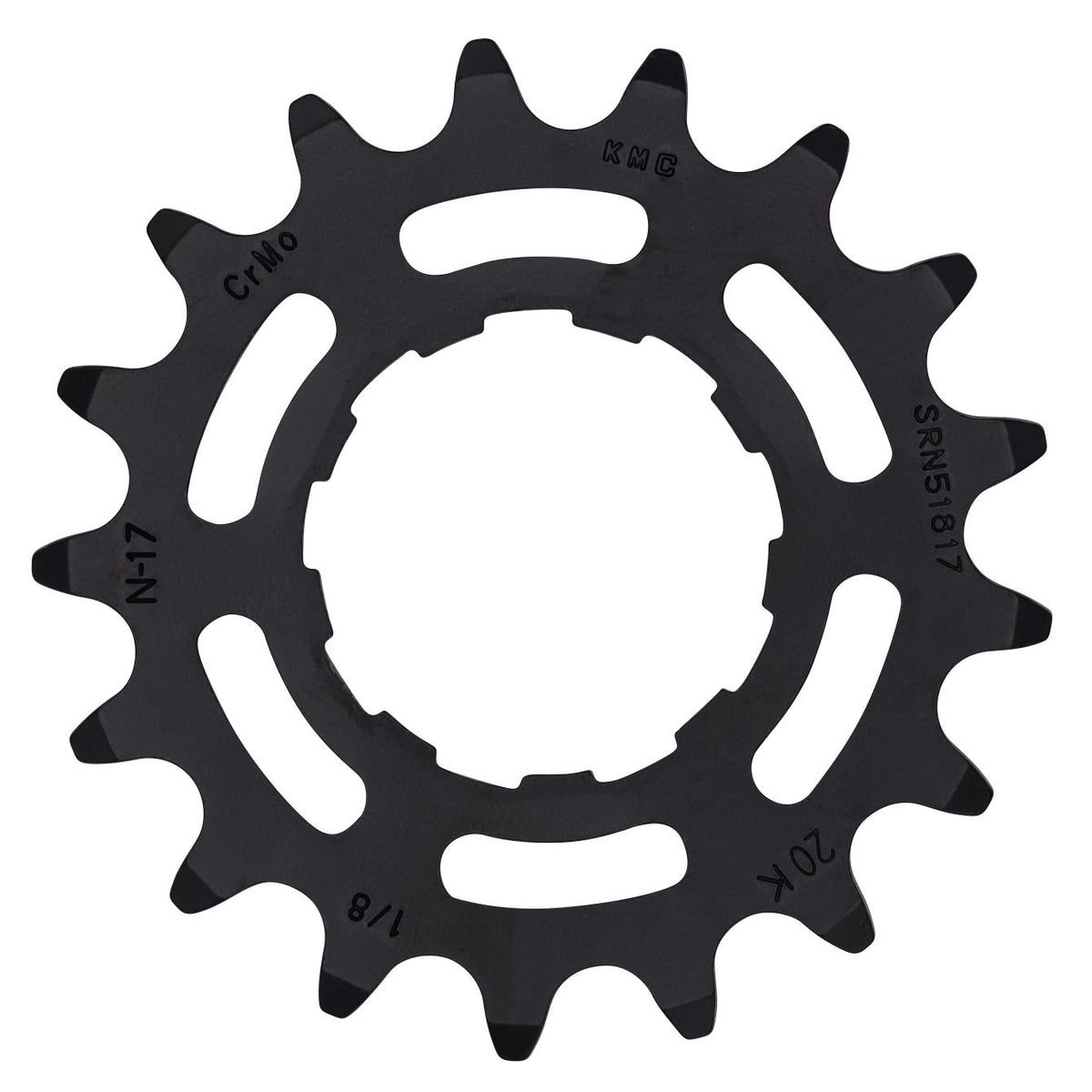 KMC Gear 22T bagviolo Nuvinci sort