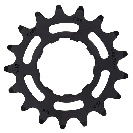 KMC Gear 18t bageste Enviolo Nuvinci 1 8, sort