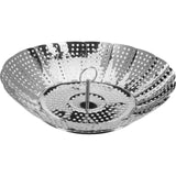 Westmark dampkurv, justerbar, til pander ø 14-23 cm, rustfrit stål, sølv, 12592270