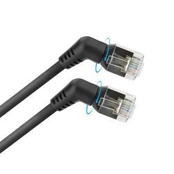 Netværkskabel act rj45 (8p8c) han rj45 (8p8c) han 0,5 m sort