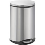 Eko Pedal Bin Shell 2x22 L Mat Silver Colored