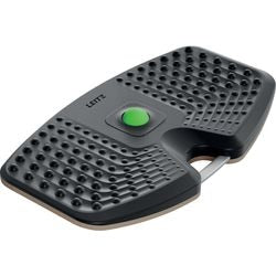 Leitz ergo active balance board - balance board - ergonomisk wobble board - med massagebold - mørkegrå