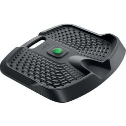 Leitz ergo active anti-træthedsmåtte - ergonomisk ståmåtte - til stående skrivebord med massagezoner og massagebold - sort
