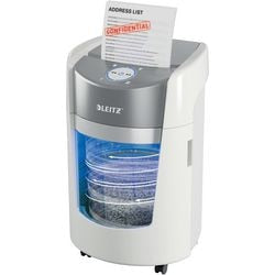Leitz iq optimax small office 350 papirmakulator p5 - mikromakulerer - op til 8 ark - 22l - hvid