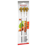 Westmark lilje kødspyd - rustfrit stål - 24 cm - sæt med 3 stk