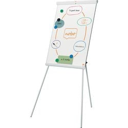Nobo premium plus stålflipover med stativstativ - magnetisk whiteboard - 70 x 100 cm - hvid