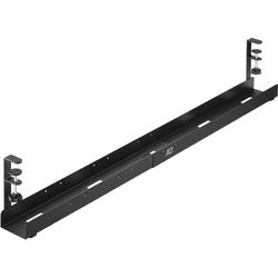 Act justerbar kabelkanal til under et skrivebord, montering via klemmesystem 80cm 100cm 120cm ac8376