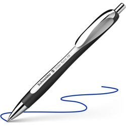 Schneider skriveredskaber schneider kuglepen - slider rave - nib xb - hvid sort - limited edition - s-132549