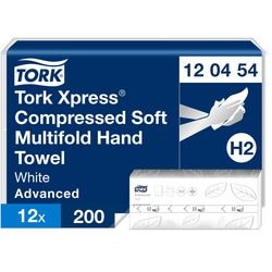 Tork xpress 120454 soft multifold-m towel advanced 2-layer white