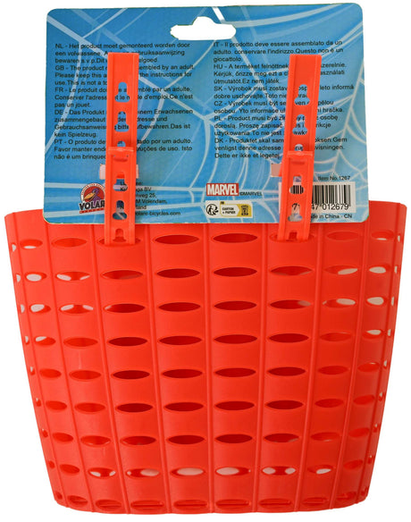 Spiderman spider-man plastikkurv - drenge - rød