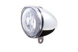 Cordo LED-forlygte swingo chrome inklusive batteri
