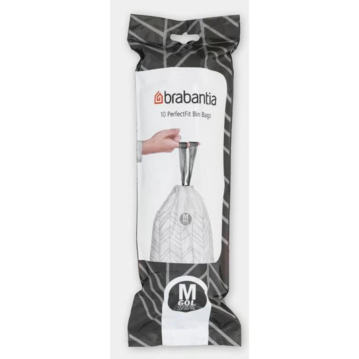 Brabantia affaldspose m 60l rulle med 10 poser