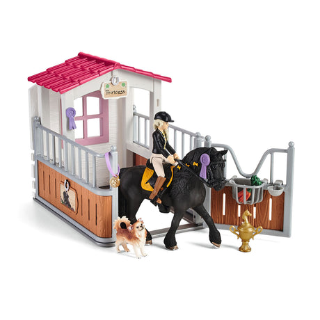 Schleich hestekølleboks med tori og prinsesse hestekølle 42437