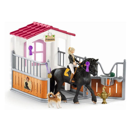 Schleich hestekølleboks med tori og prinsesse hestekølle 42437