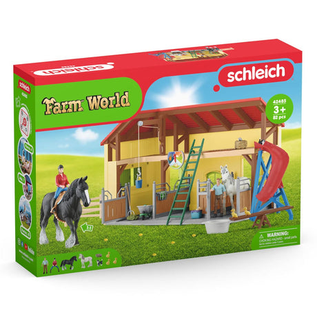 Schleich hesteklub hestestald 42485